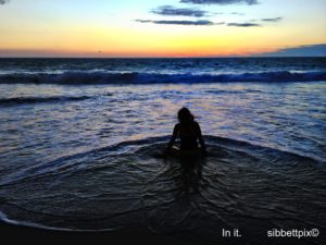 In it. Element of Water