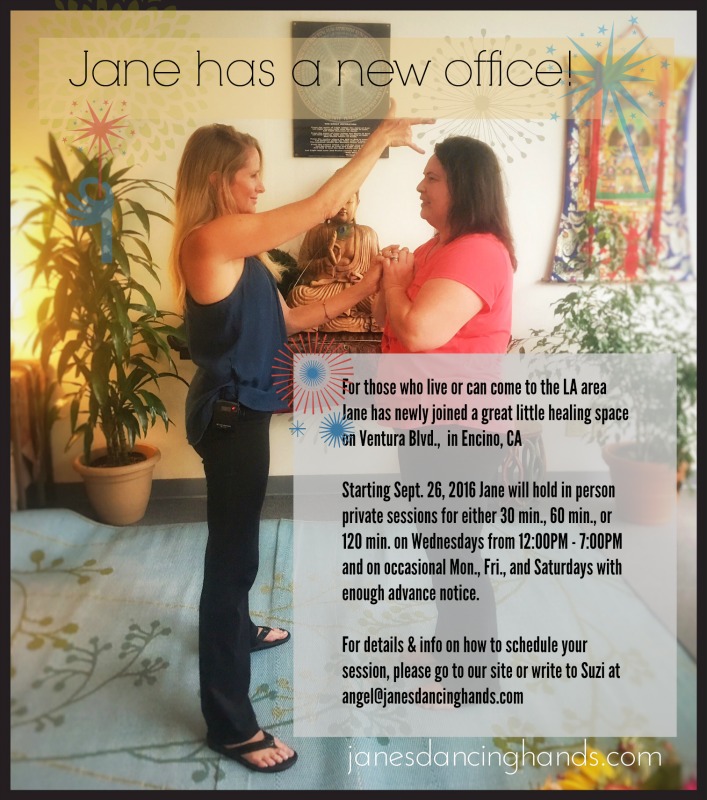 Jane's Dancing Hands has an office in Encino, CA
